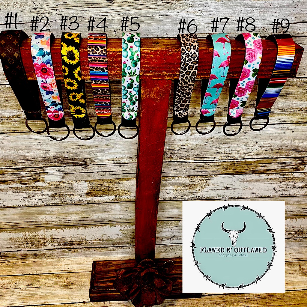 Neoprene Keychains